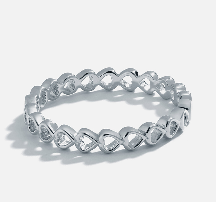 Silver Stacker Ring