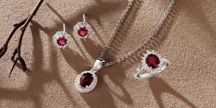Red Garnet Jewellery