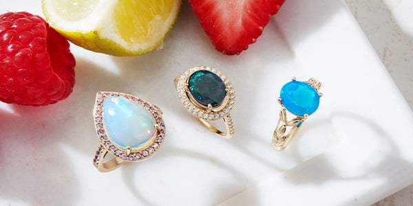 How to Care for an Opal Ring