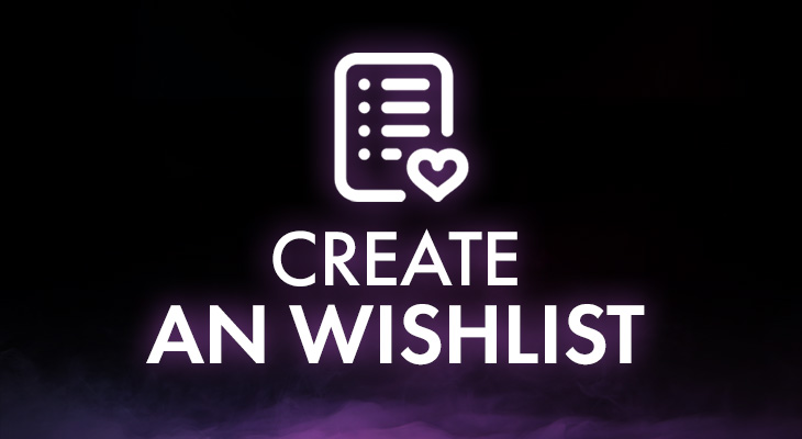 Create a Wishlist