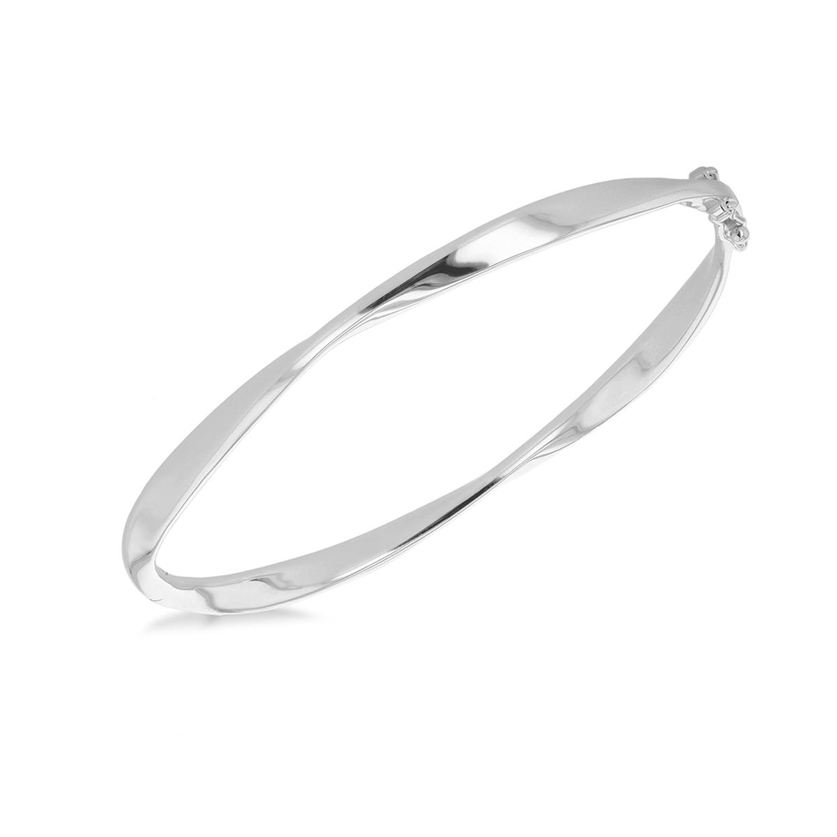 Valery Lux 4mm Sterling Silver Bangle