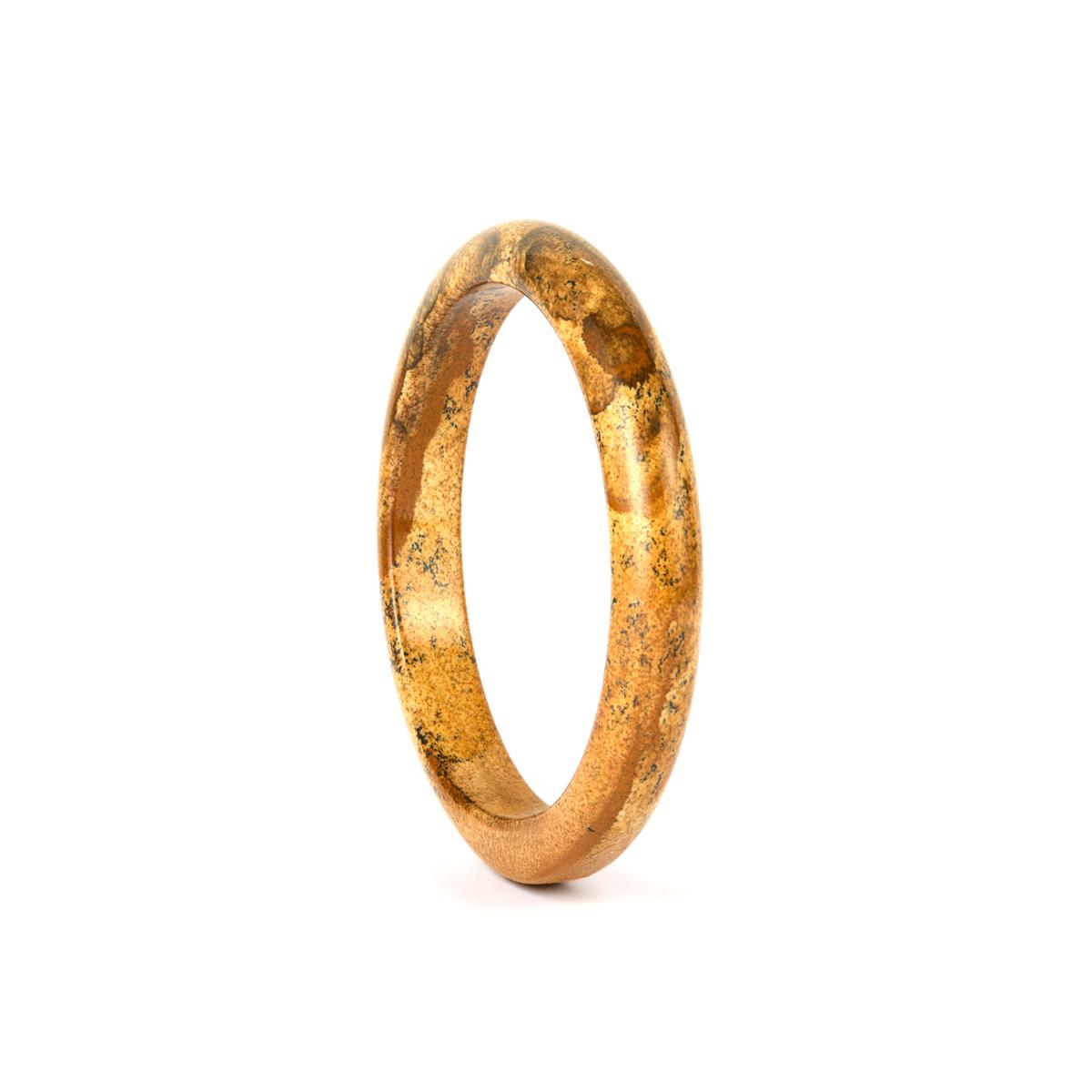 Petrified Wood Bangle 150cts | Gemporia