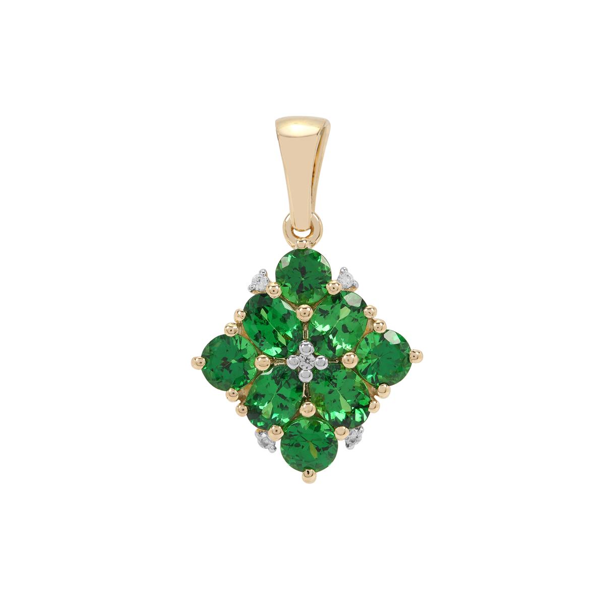 Tsavorite on sale garnet pendant