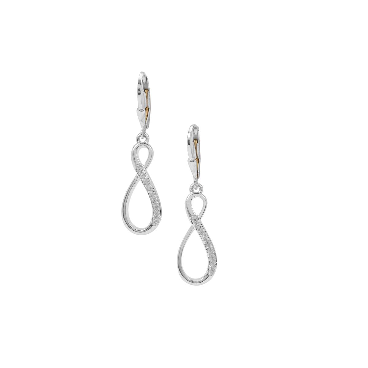 Zircon Sterling Silver Earrings | Gemporia