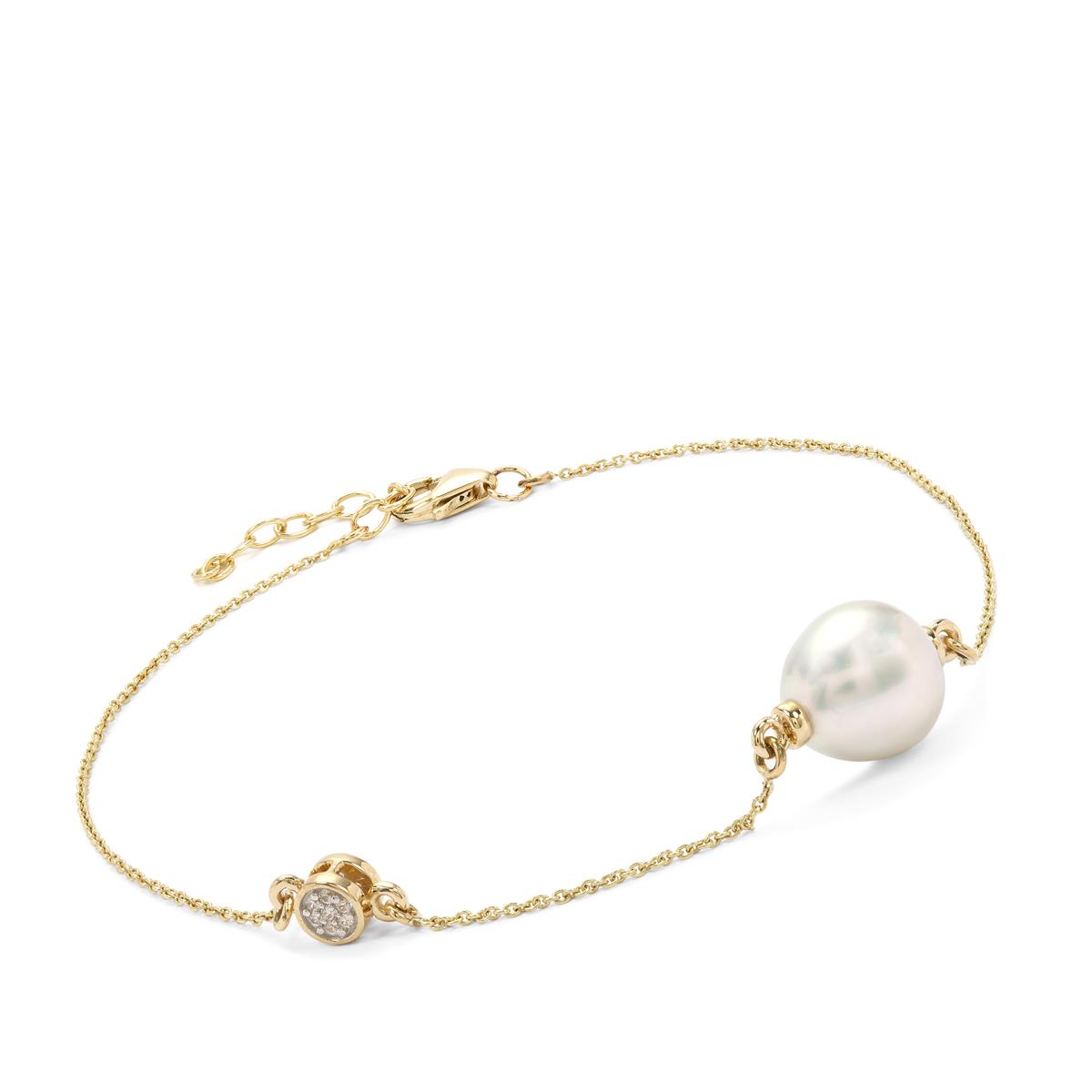 Natural Zircon Pearl Bracelet - Luxury Jewelry