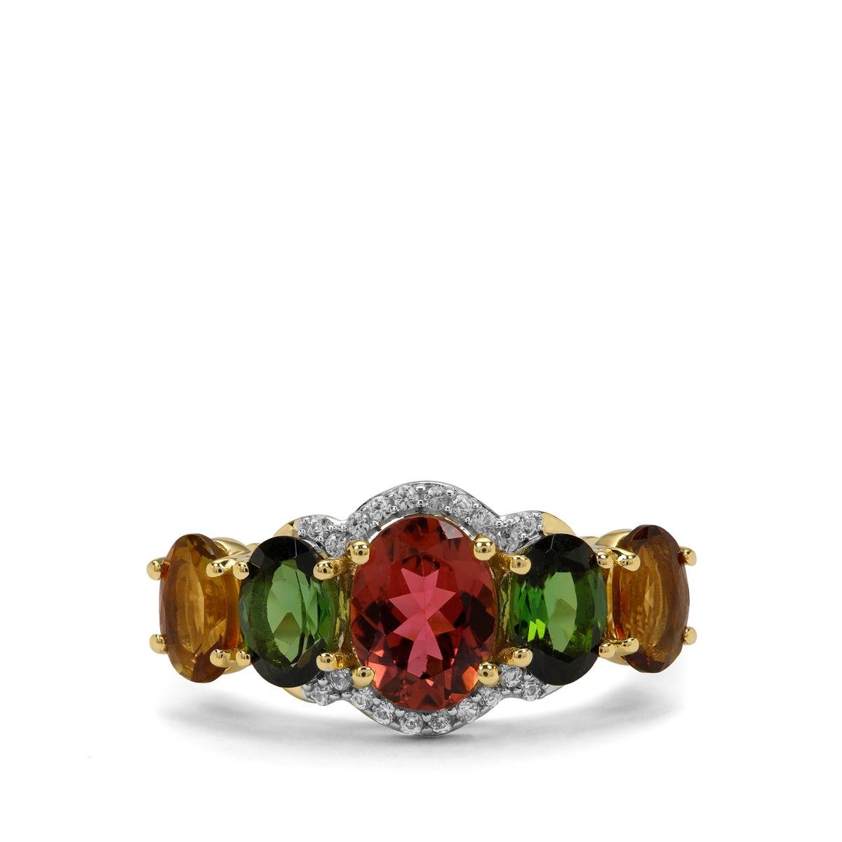 Congo tourmaline store ring