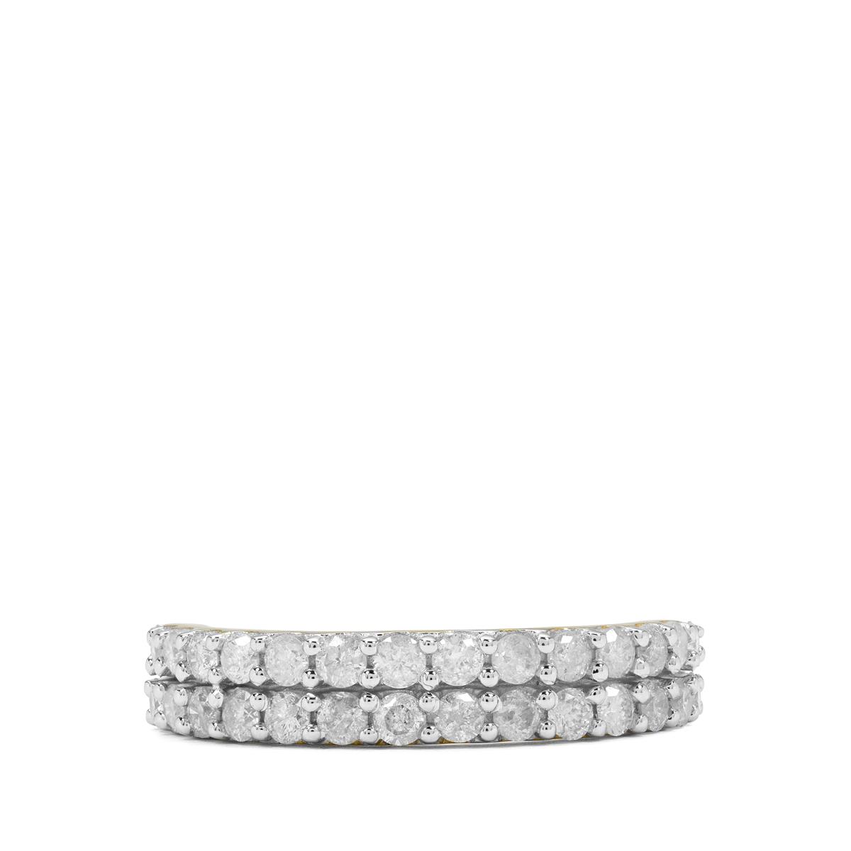 1cts GH Diamonds 9K Gold Ring | Gemporia