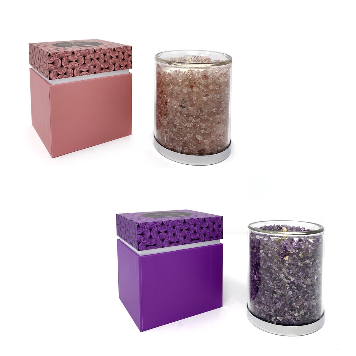 Gem Auras Captivated Candles with Gemstones ATGW 750cts Gemporia