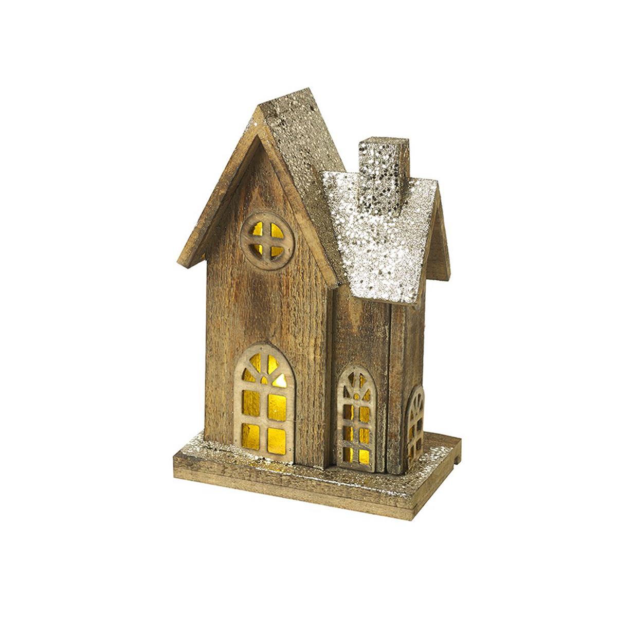 Wooden Light Up House | Gemporia