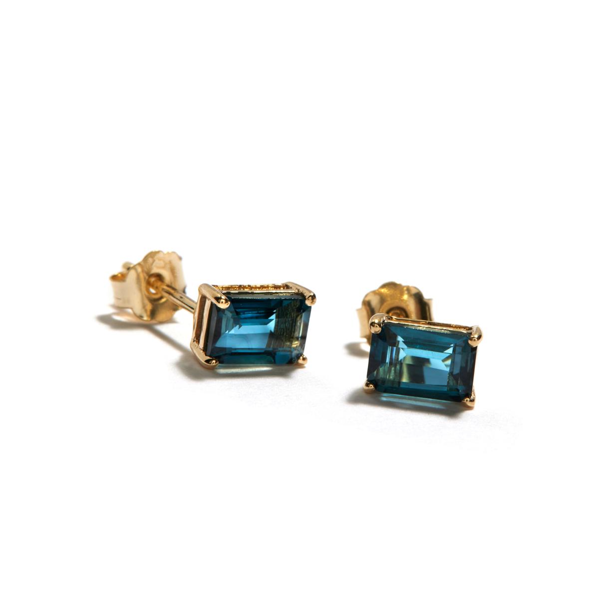 Luna Earrings Golden Brown Topaz main image 1