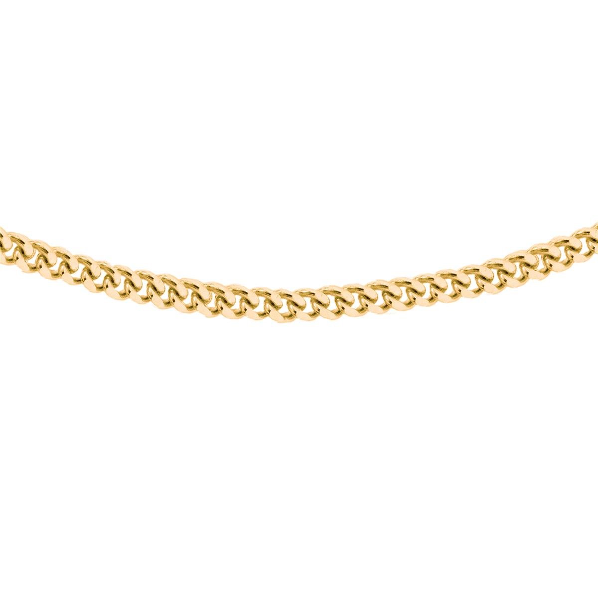 Chain in Gold Plated Sterling Silver 46cm/18' | Gemporia