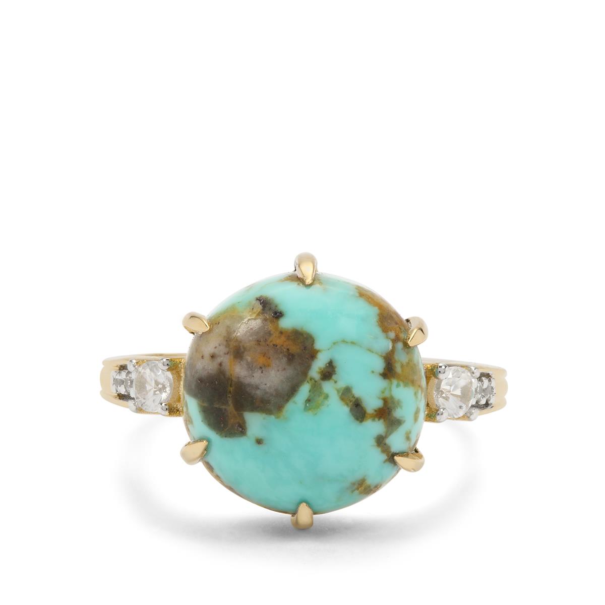s925 White Turquoise ringインディアンジュエリー、ナバホ