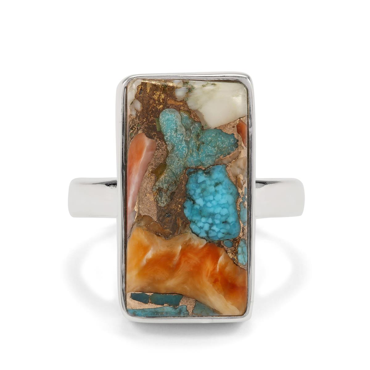 TORQUOISE OCEANA RING MULTI