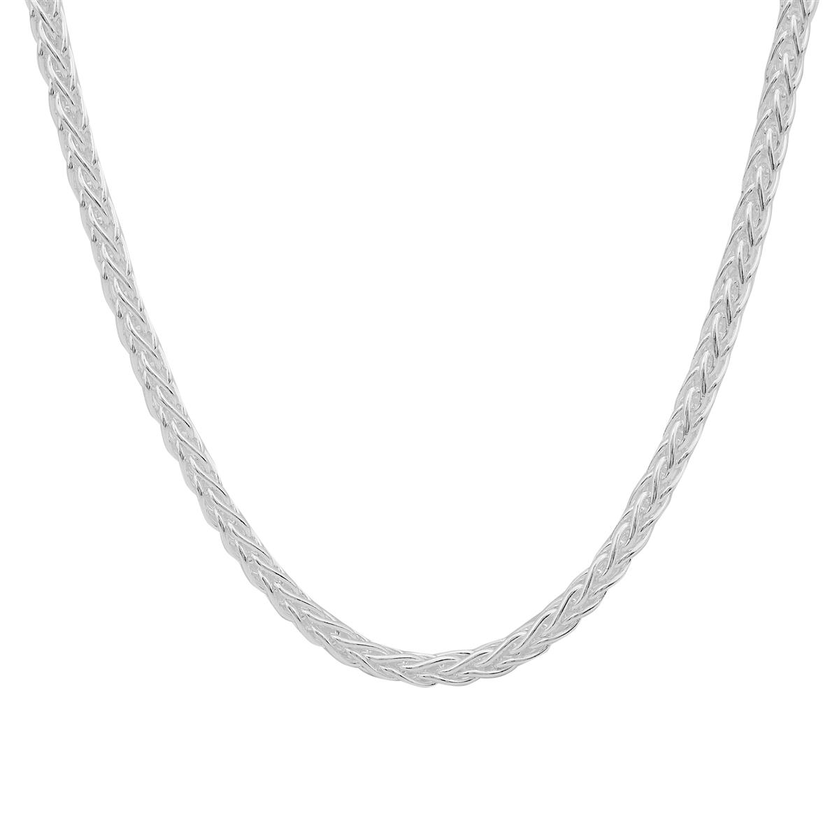 18 Sterling Silver Tempo Foxtail Chain 4.33g | Gemporia