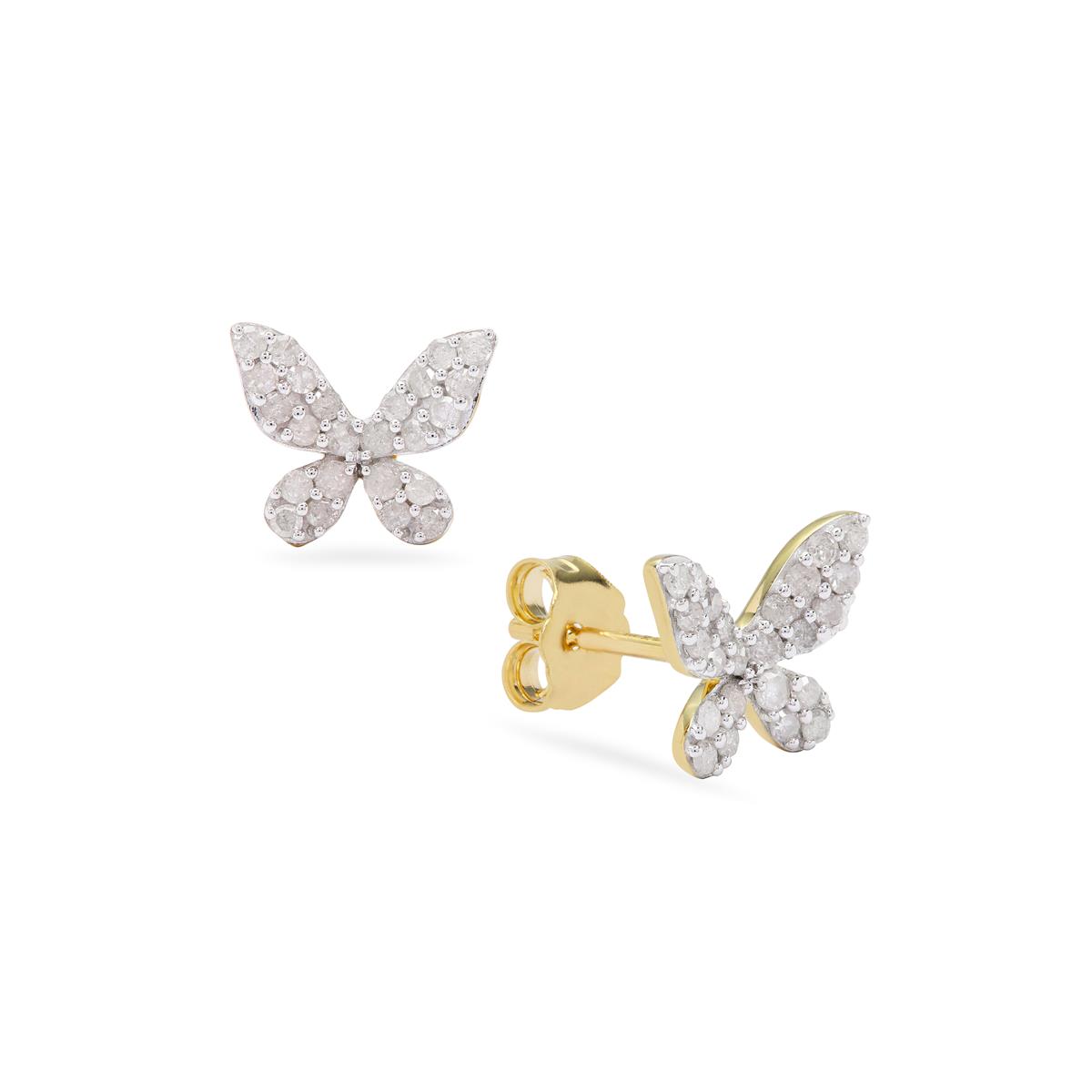 Diamond Butterfly Earrings - Raven Fine Jewelers