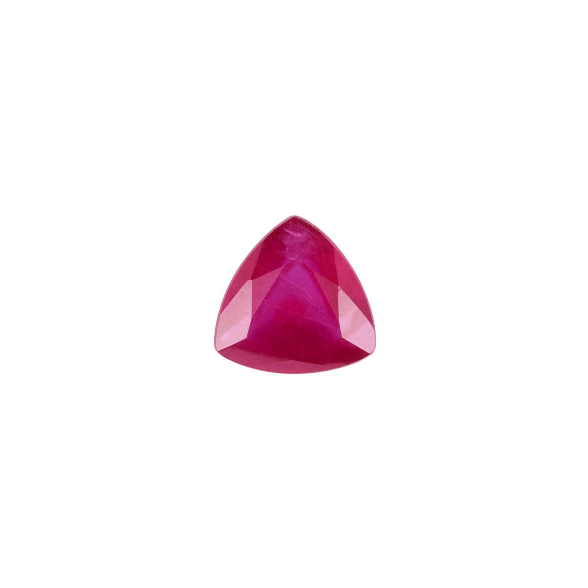 3.25cts Malagasy Ruby 10x10mm Triangle | GemCollector