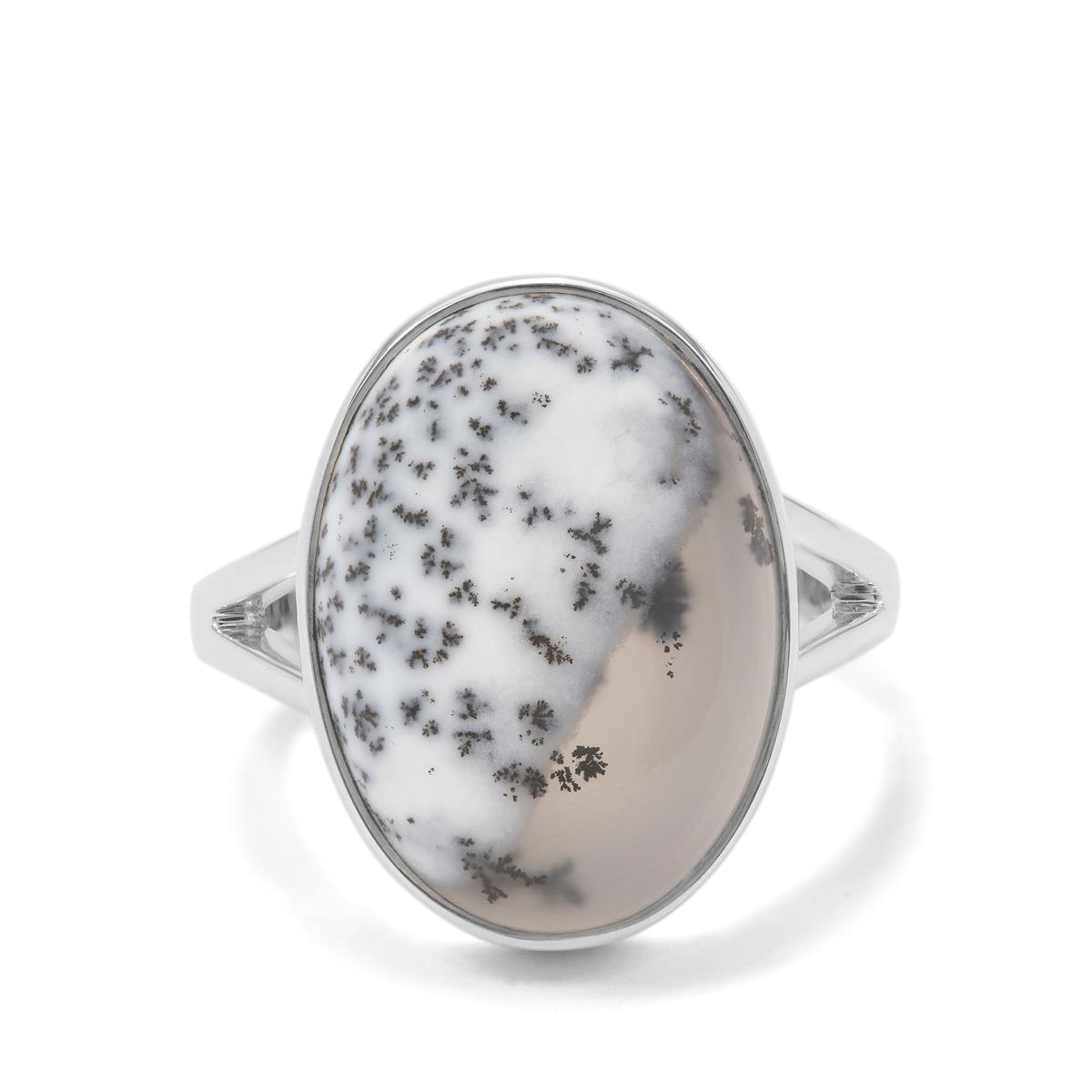 9.65ct Dendrite Sterling Silver Aryonna Ring | Gemporia