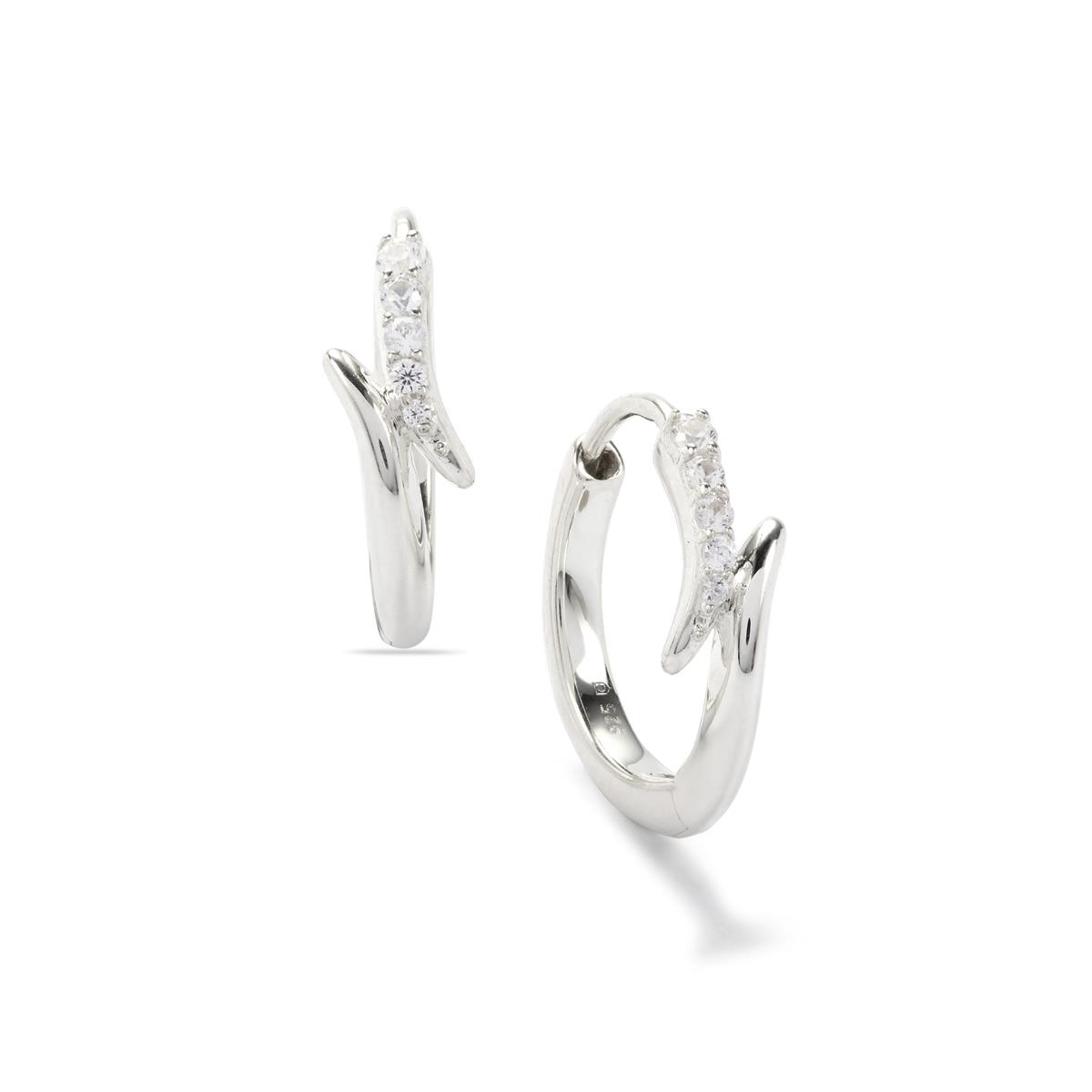Party White,Red Zircon Stone Earrings