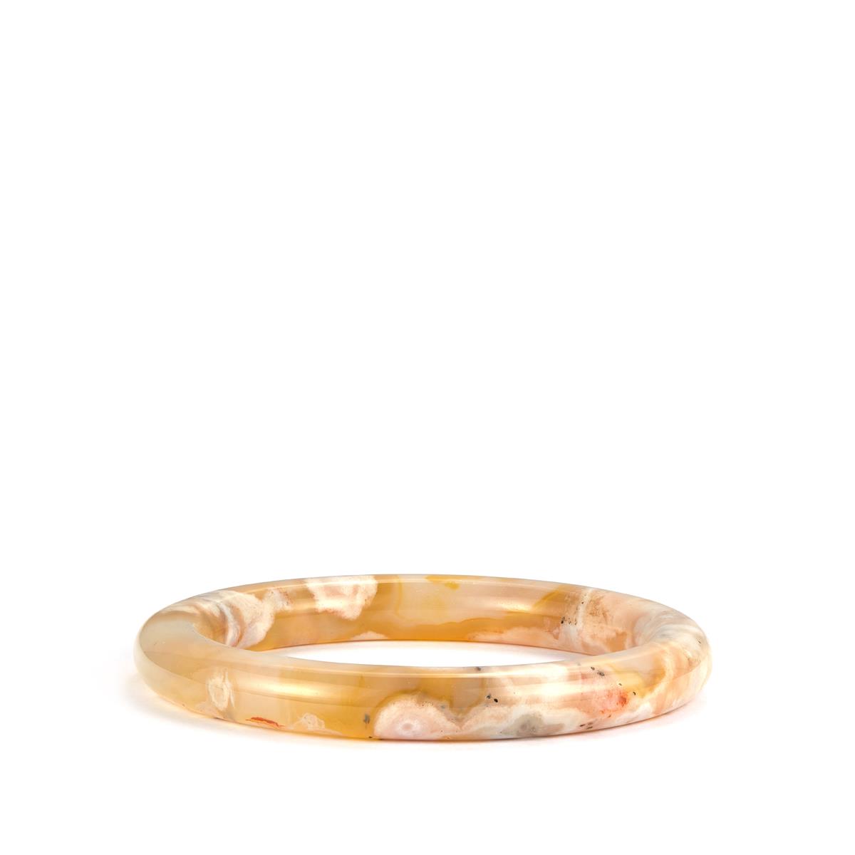 sakura agate bangle