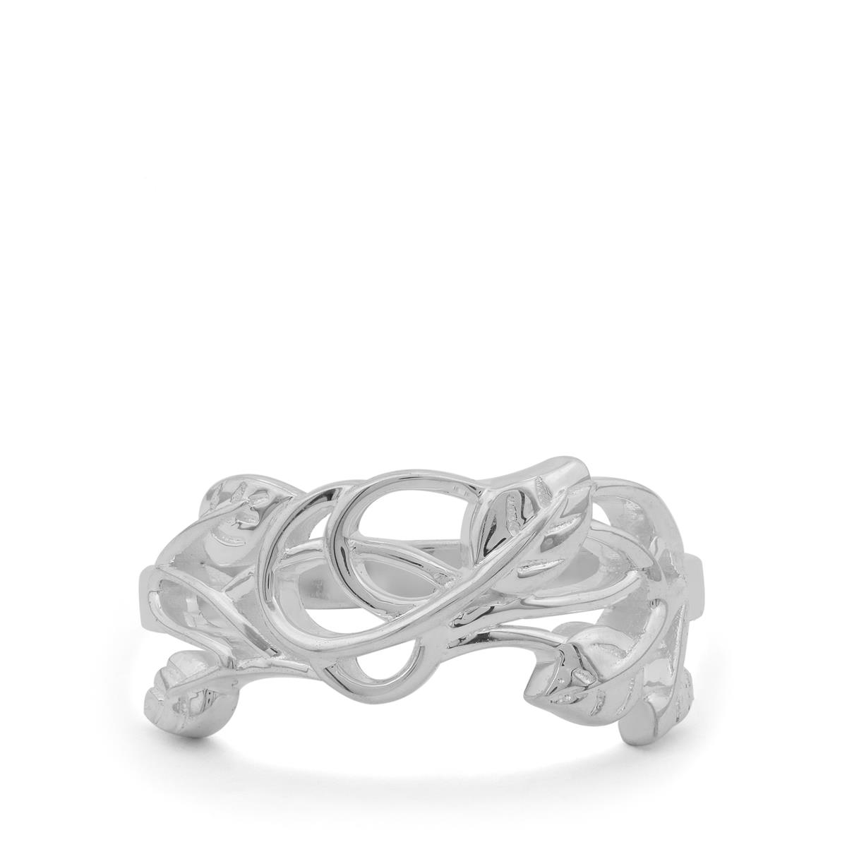 The Enchanted Garden Ring in Sterling Silver Gemporia