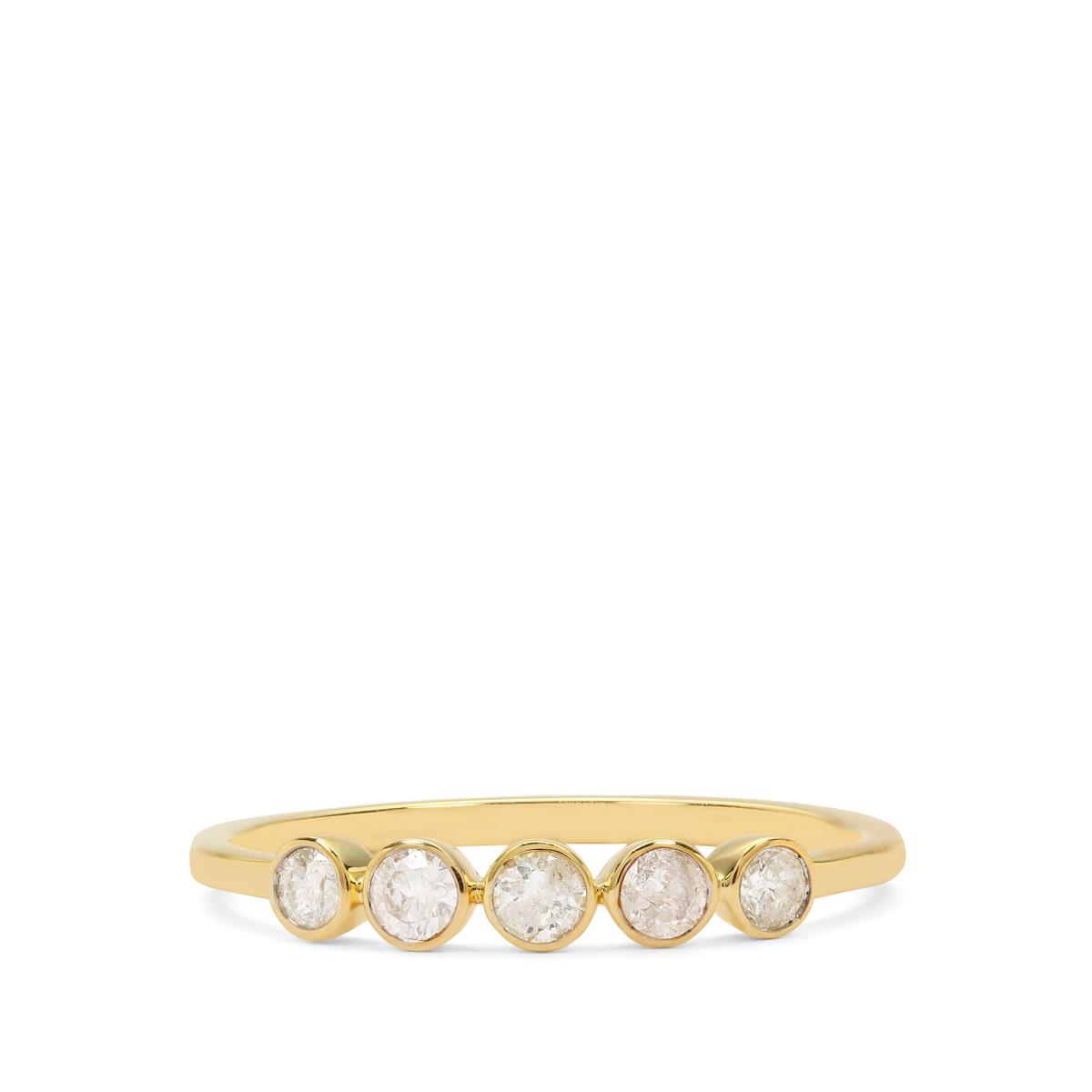 1/3ct Diamonds 9K Gold Ring | Gemporia