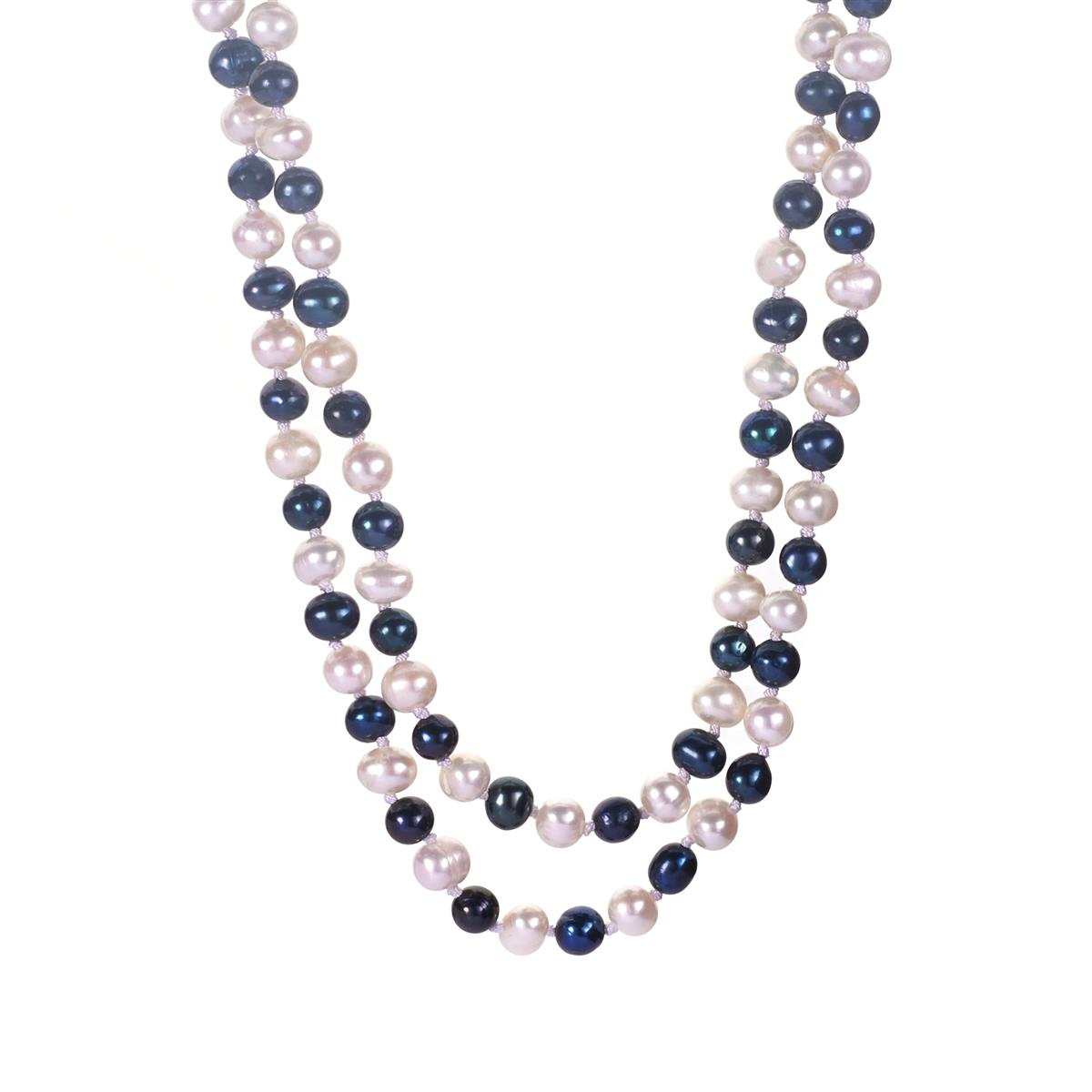 Kaori Cultured Pearl Endless Necklace | Gemporia