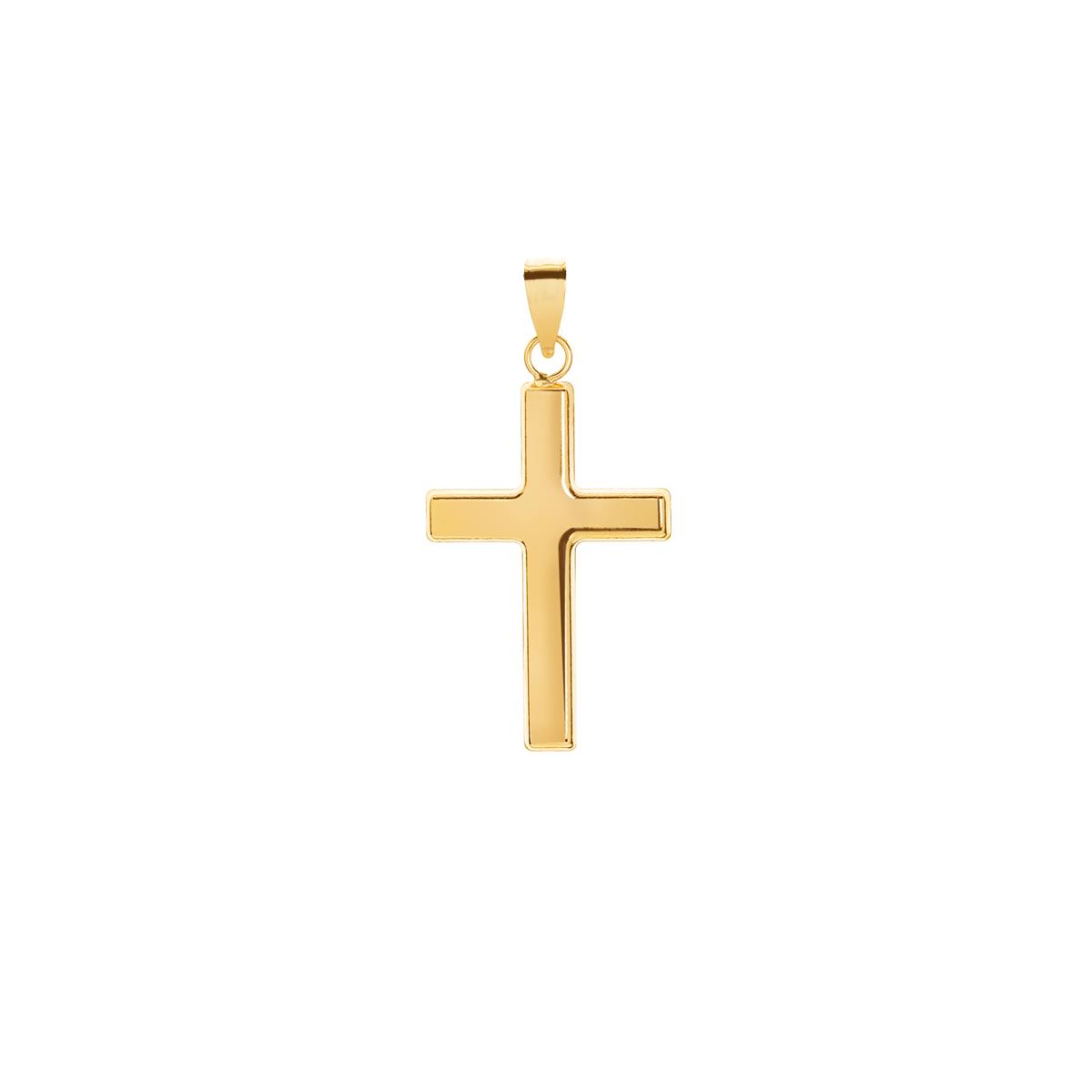 9K Gold Cross Pendant 0.53g | Gemporia