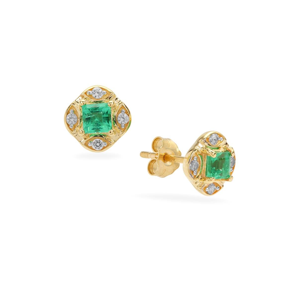 Gemporia 2025 emerald earrings