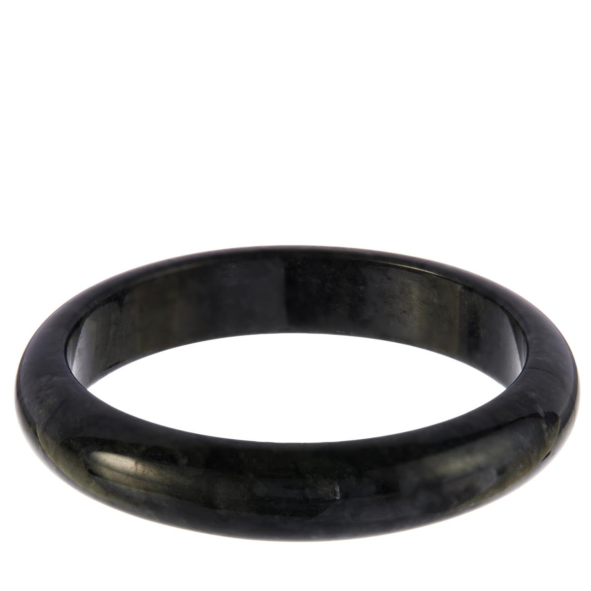 270cts Type A Black Jadeite Bangle Gemporia