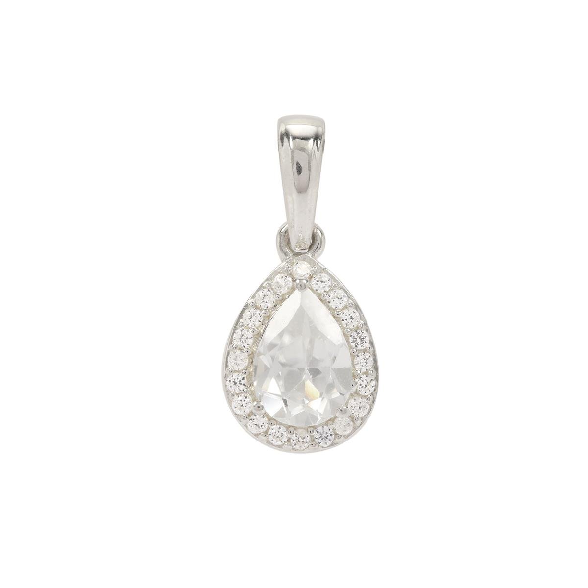 Zircon Sterling Silver Pendant | Gemporia