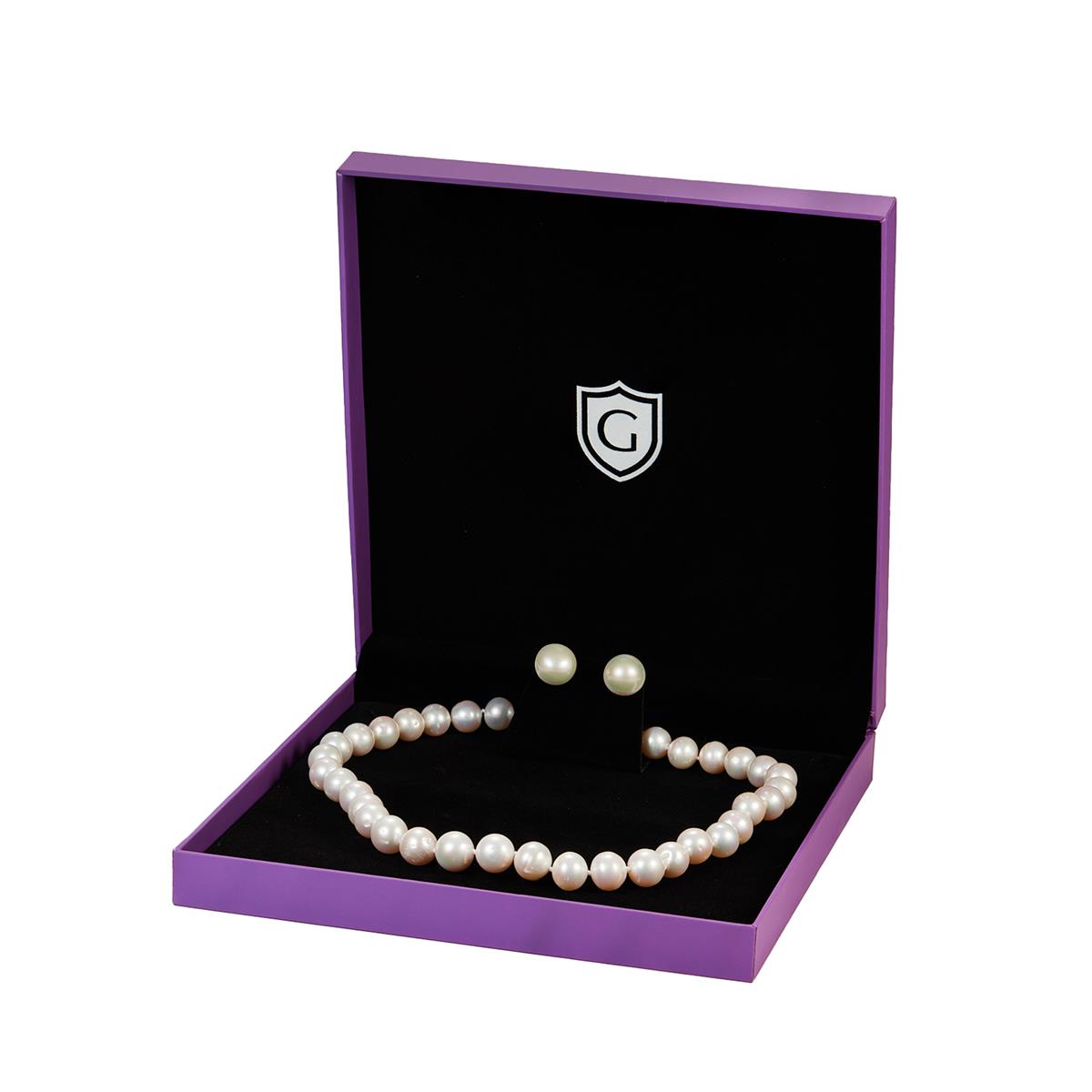 Graziella 23K Gold Plated Electroform Cultured Pearl Sea Life Earrings main image 0