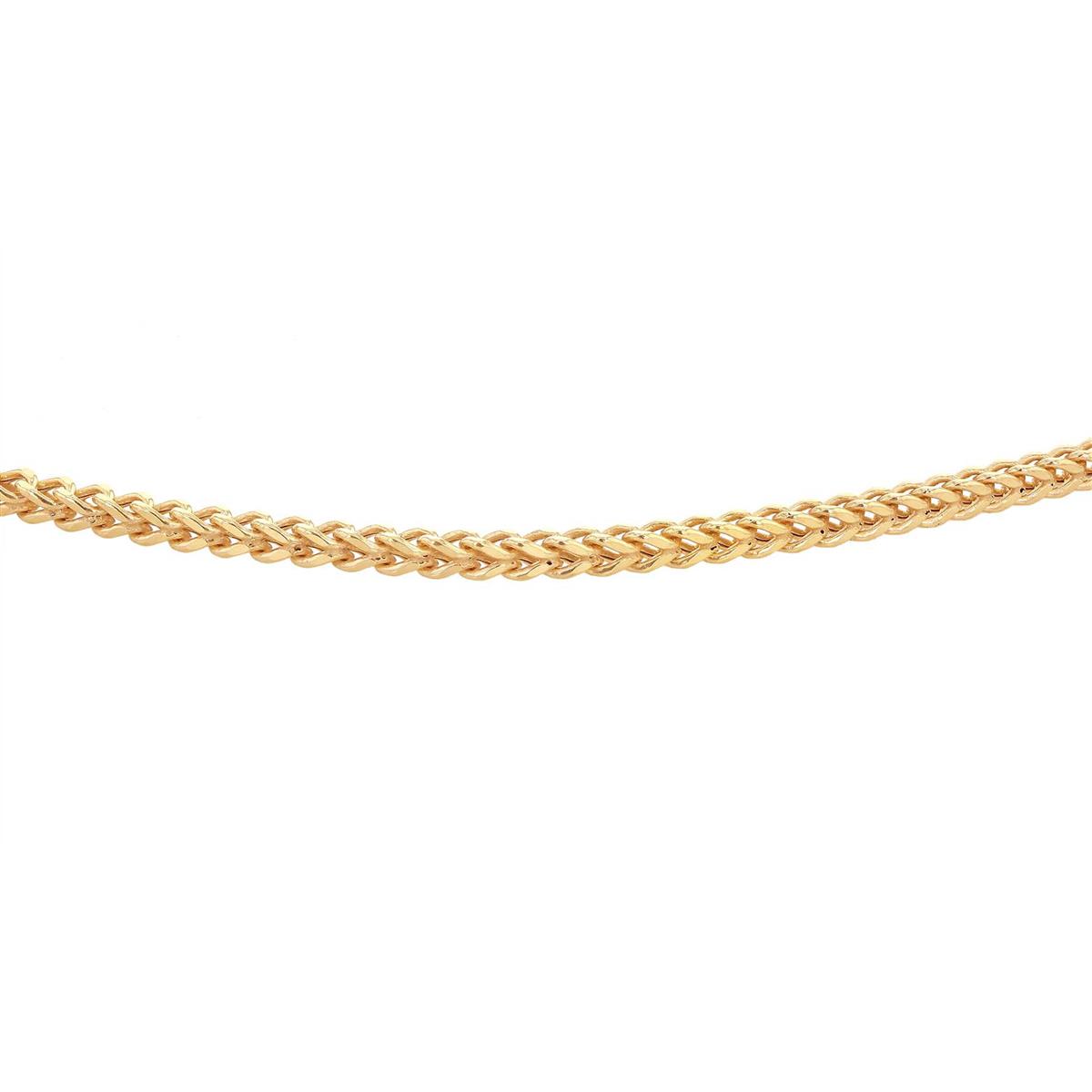 Spiga Chain in 9K Gold 46cm/18' | Gemporia