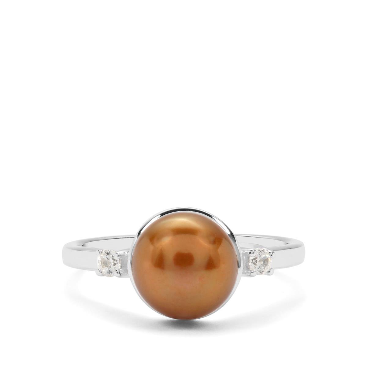 Chocolate pearl clearance ring