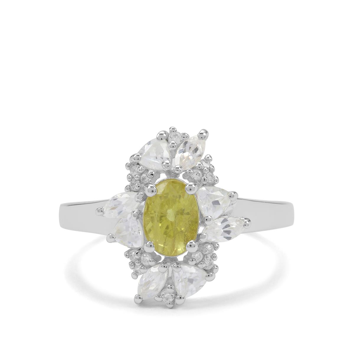 Gemporia yellow clearance sapphire ring