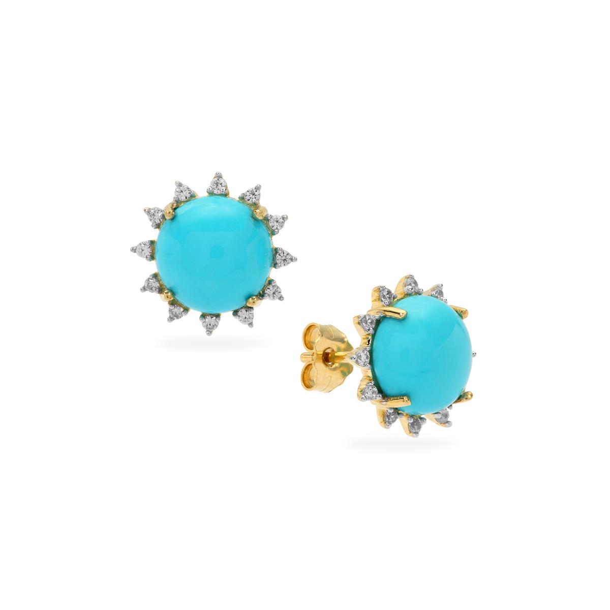 Tarazed Gems & Jewellery -Navajo Sleeping Beauty Turquoise Earrings