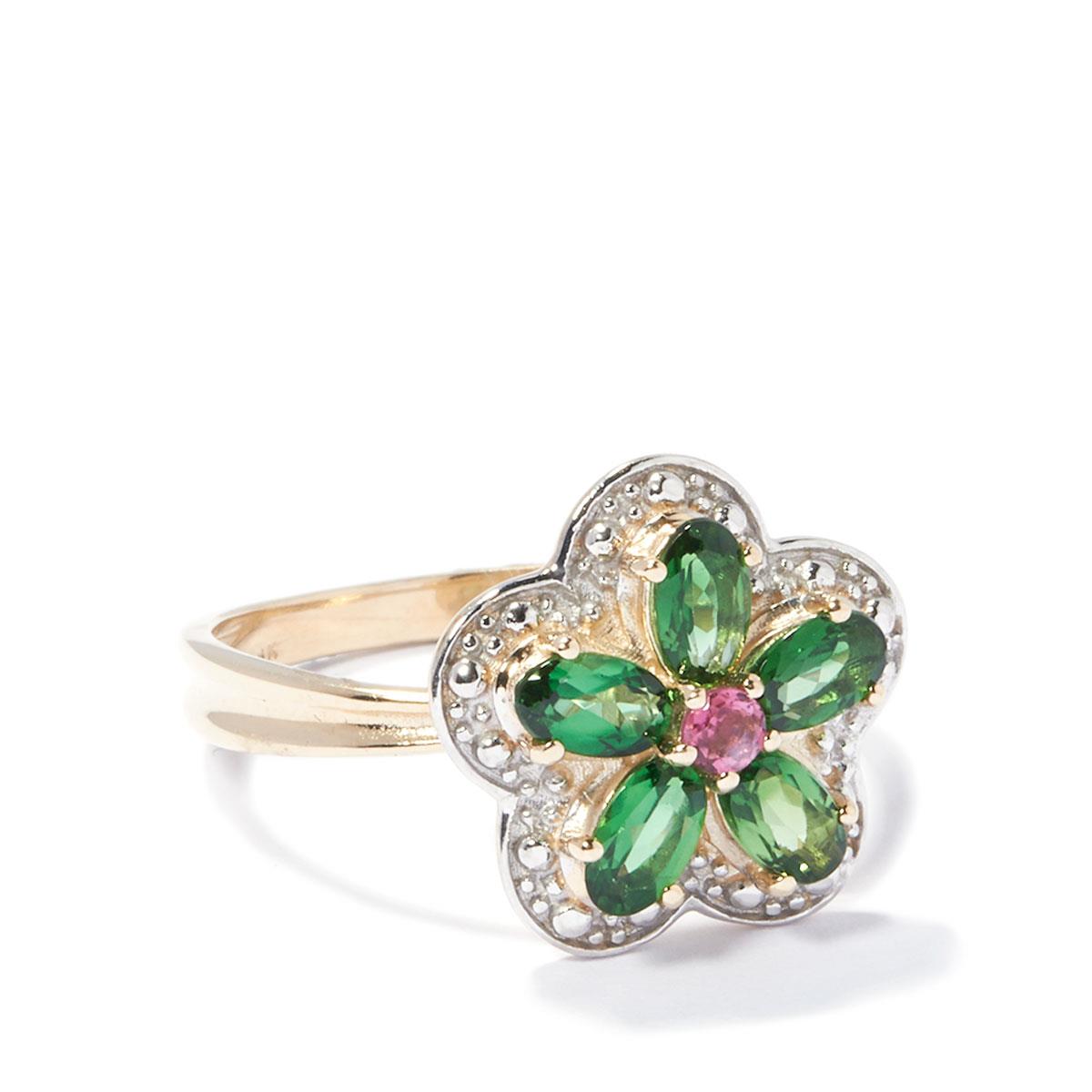 Anna Ring Pink Tourmaline 9K