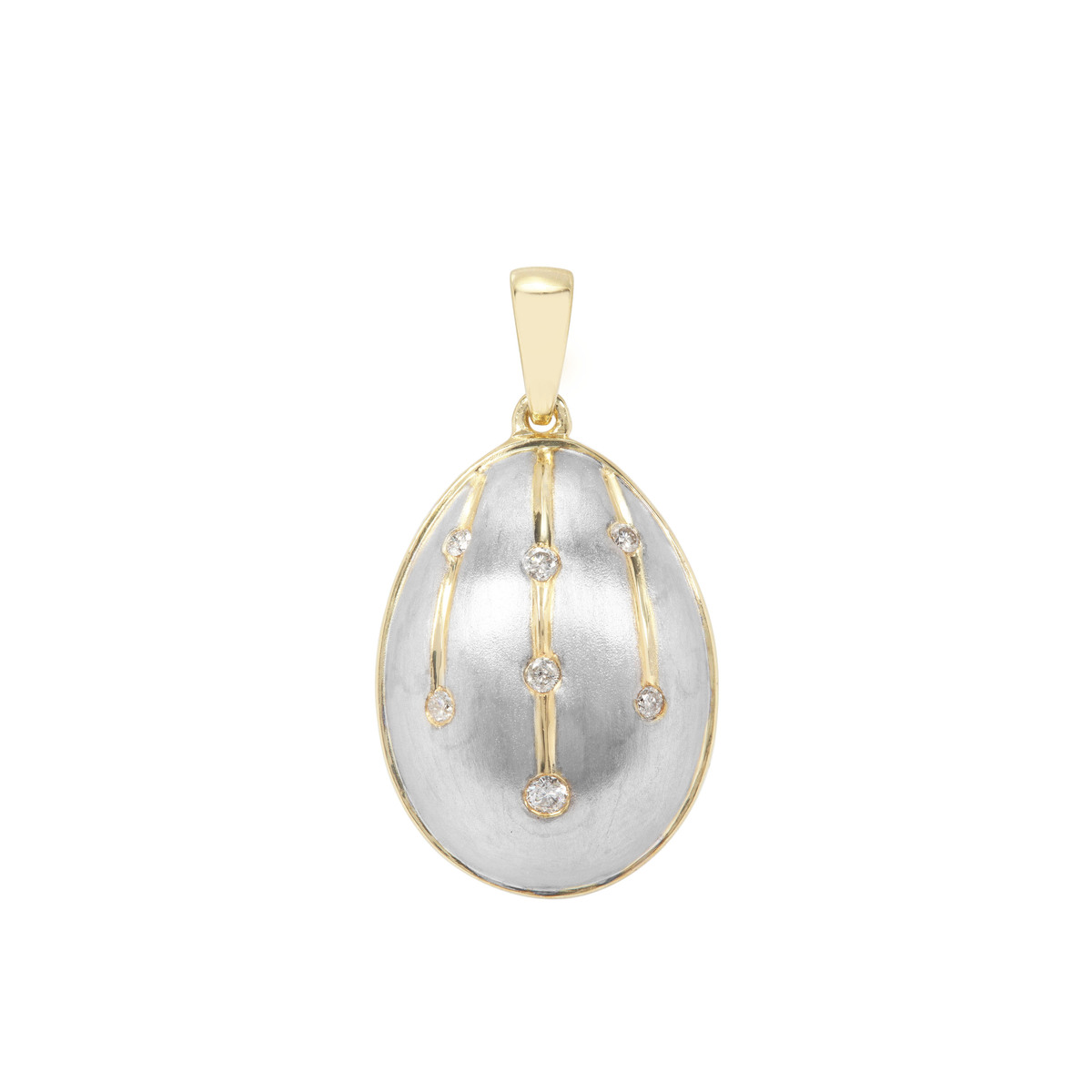 'The Legacy of Argyle' 1/8ct Argyle Diamond Midas Egg Pendant Gemporia
