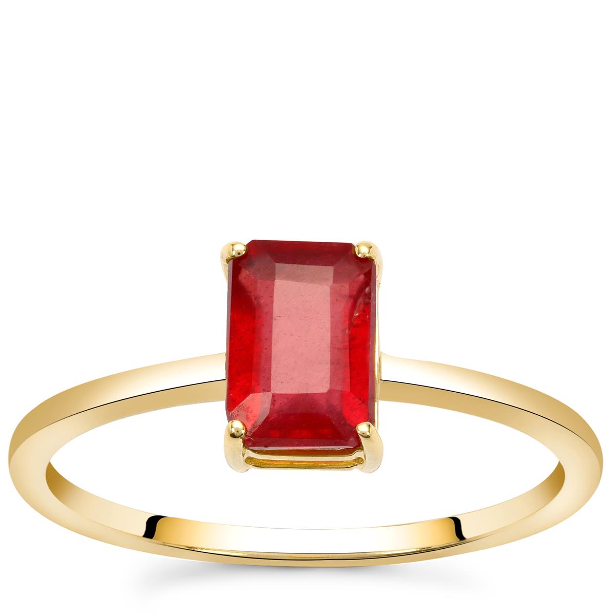 Ruby 9K Gold Ring | Gemporia