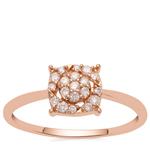 1 5cts Pink Diamonds 9K Rose Gold Ring Gemporia