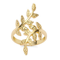  Ring in Gold Plated Sterling Silver