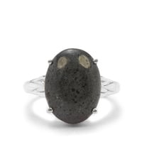 Lamproite Ring in Sterling Silver 6.23cts