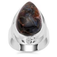 Arizona Pietersite Ring in Sterling Silver 11cts