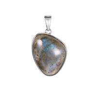 Labradorite Pendant in Sterling Silver 11cts