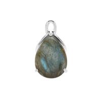 Labradorite Pendant in Sterling Silver 14.50cts