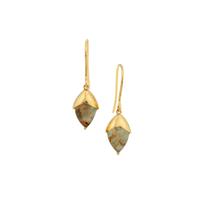 Aquaprase™ Earrings in 9K Gold 6.10cts
