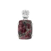 Eudialyte Pendant in Sterling Silver 19cts