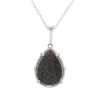 Andamooka Opal Necklace in Sterling Silver 9.04cts