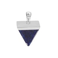 Sar-i-Sang Lapis Lazuli Pendant in Sterling Silver 12.20cts