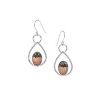 British Barite Earrings in Sterling Silver 15cts