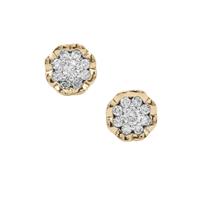 Argyle Diamond Earrings in 9K Gold 0.26ct